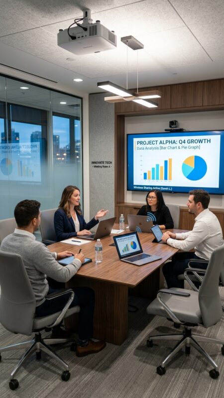 Wireless Sharing in a Conference Room